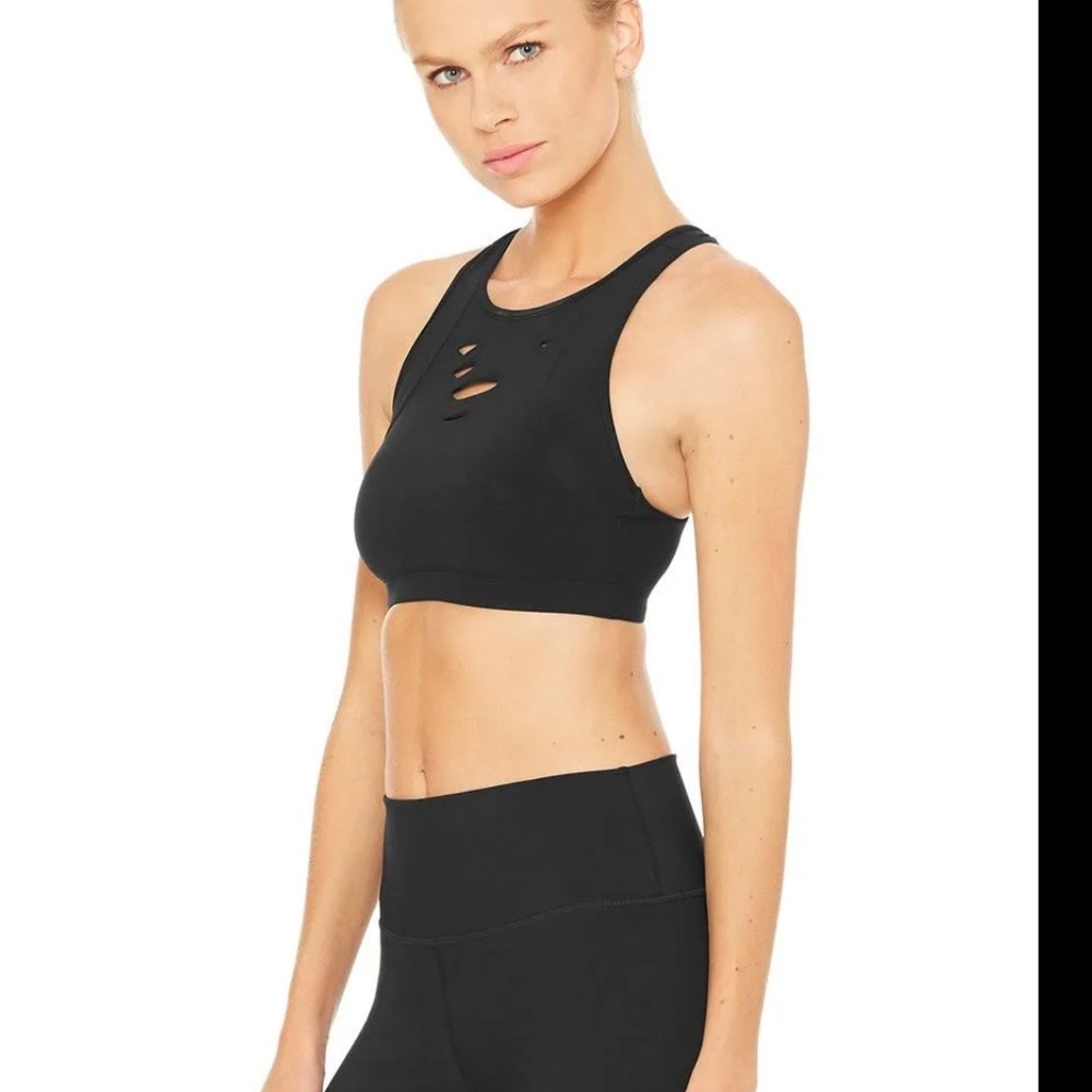 Alo Ripped Warrior Sports Bra sz M